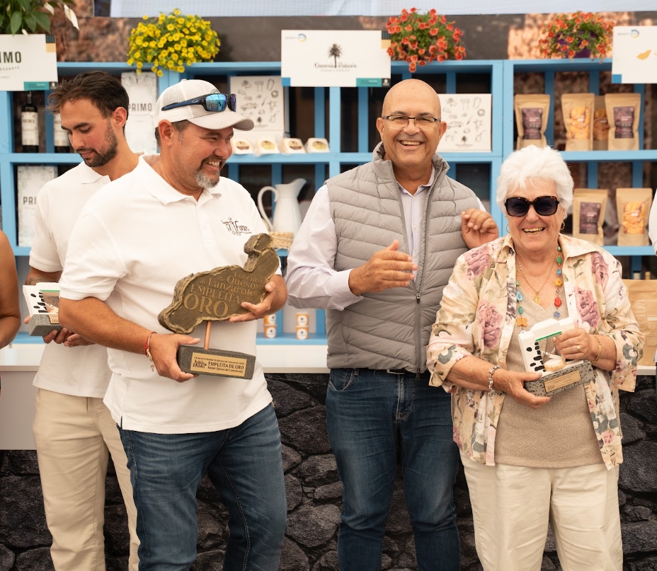 El Faro awarded the 2026 Gold Empleita for Best Cheese in Lanzarote